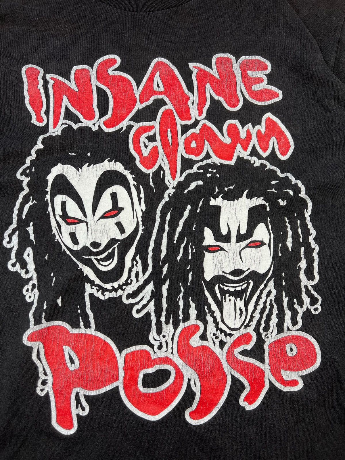 Band Tees × Vintage Vintage 90s Insane Clown Posse T-shirt Size US L / EU 52-54 / 3 - 5 Thumbnail