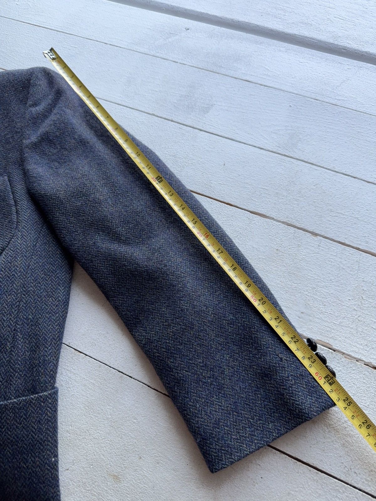 Burberry Vintage 90s Thomas Burberry Wool blazer Size US L / EU 52-54 / 3 - 12 Thumbnail