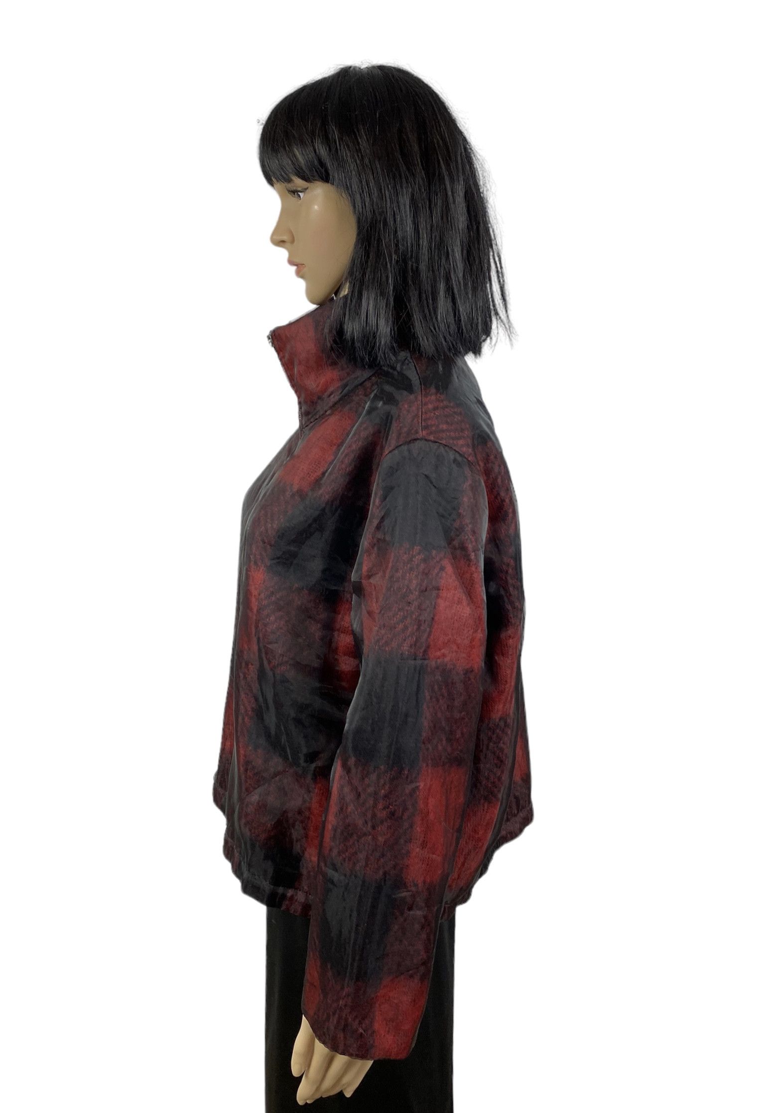 Other Marc Cain Checkered Jacket Wool-Mohair Outside Mesh size 4 Size L / US 10 / IT 46 - 7 Thumbnail