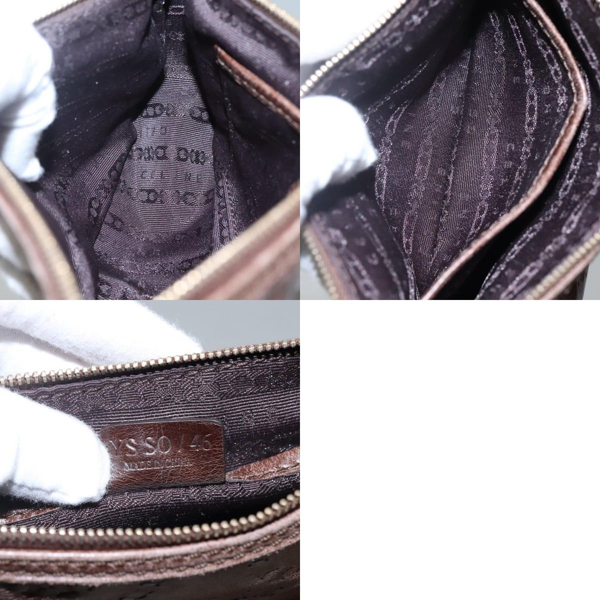 Celine CELINE Shoulder Bag Leather Brown Size ONE SIZE - 12 Thumbnail