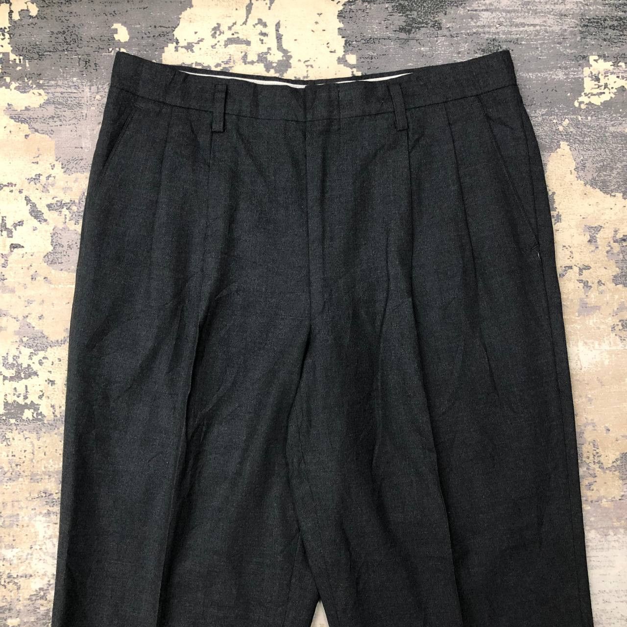 DAKS P567 DAKS LONDON WOOL PANTS Size US 32 / EU 48 - 3 Thumbnail