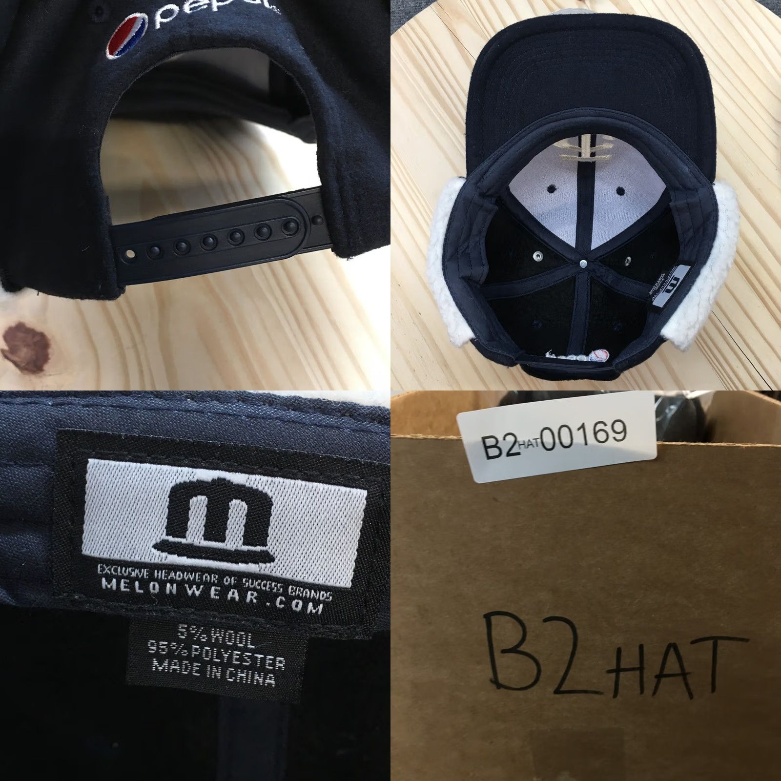 Twins Melonwear Minnesota Twins Trapper Hat Mens Blue White One Size Embroidered Logo Size ONE SIZE - 8 Thumbnail