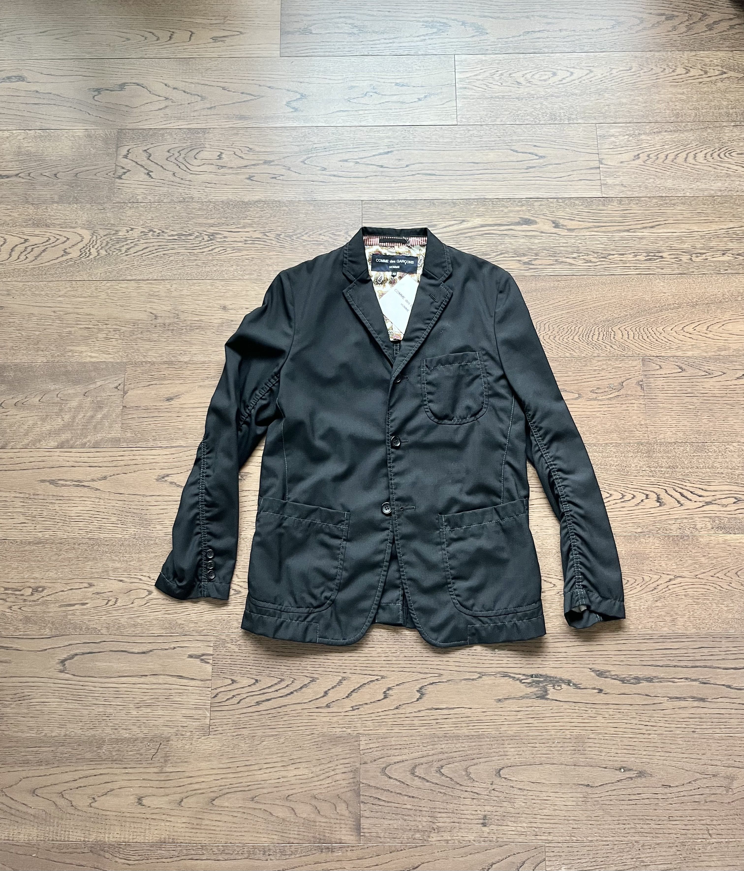 Comme des Garcons Homme Paisley Lined 3 buttons front Blazer