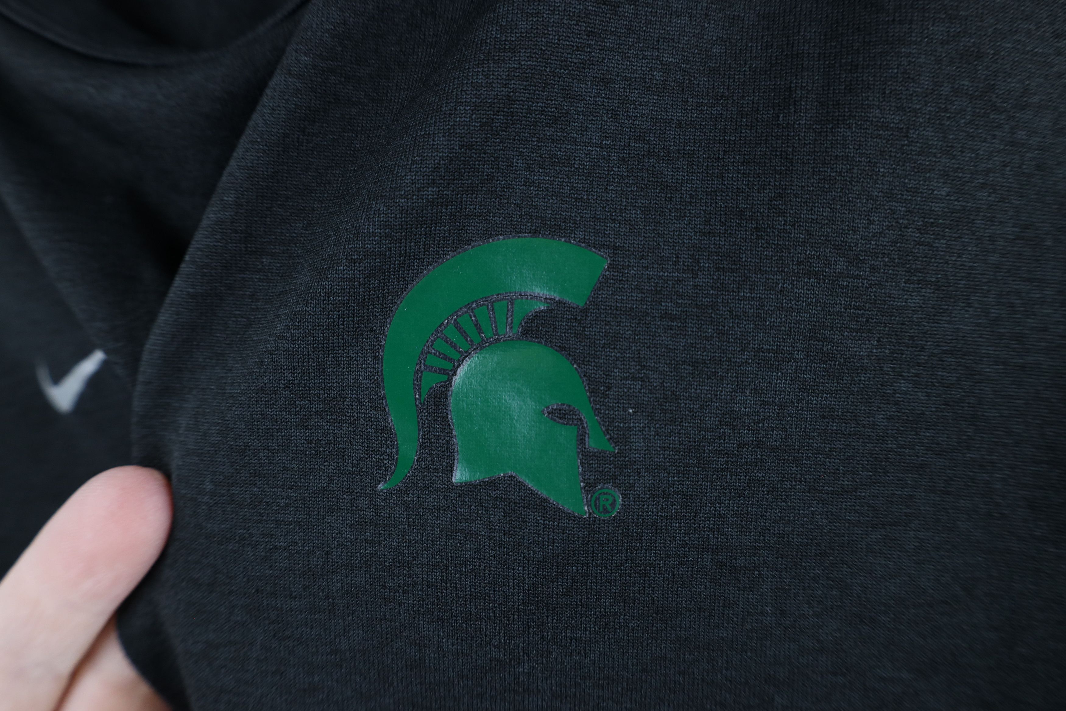 Nike × Vintage Vintage Nike Swoosh Michigan State University Muscle Shirt Size US S / EU 44-46 / 1 - 5 Thumbnail