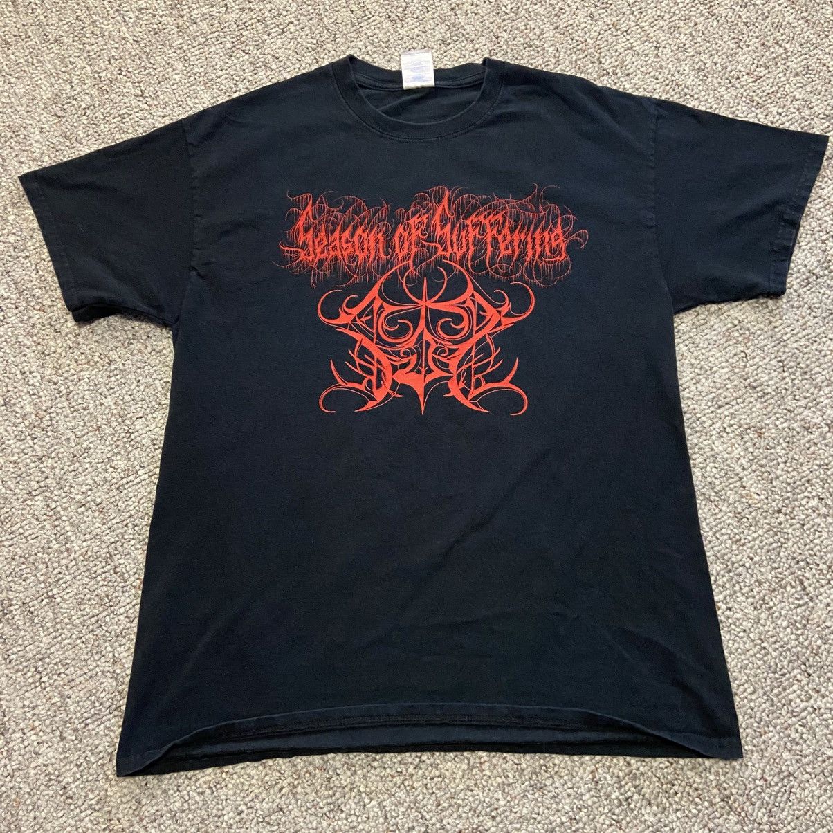Band Tees Season of Suffering death metal band t shirt Size US L / EU 52-54 / 3 - 1 Thumbnail