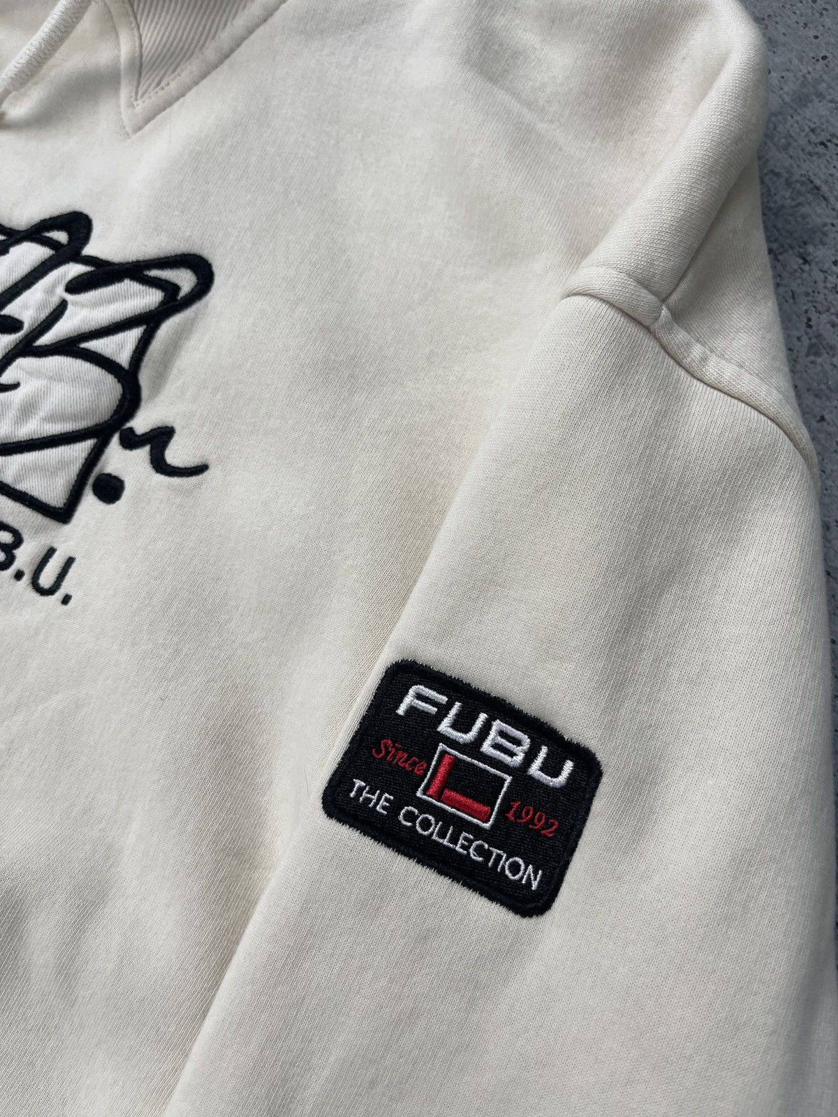 Fubu × Vintage Vintage Y2K Fubu Rap Hoodie Embroidered Logo Karl Kani Style Size US S / EU 44-46 / 1 - 7 Thumbnail