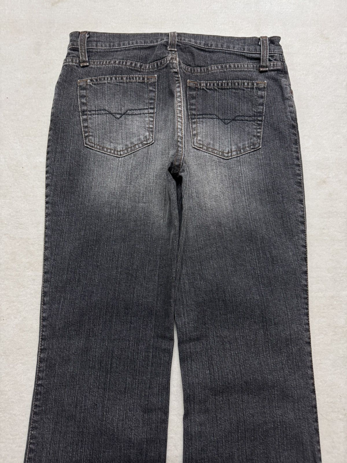 Tornado Mart VINTAGE 2000s JAPANESE BELL BOTTOM CRAZY FADED VERY RARE Size US 28 / EU 44 - 11 Thumbnail