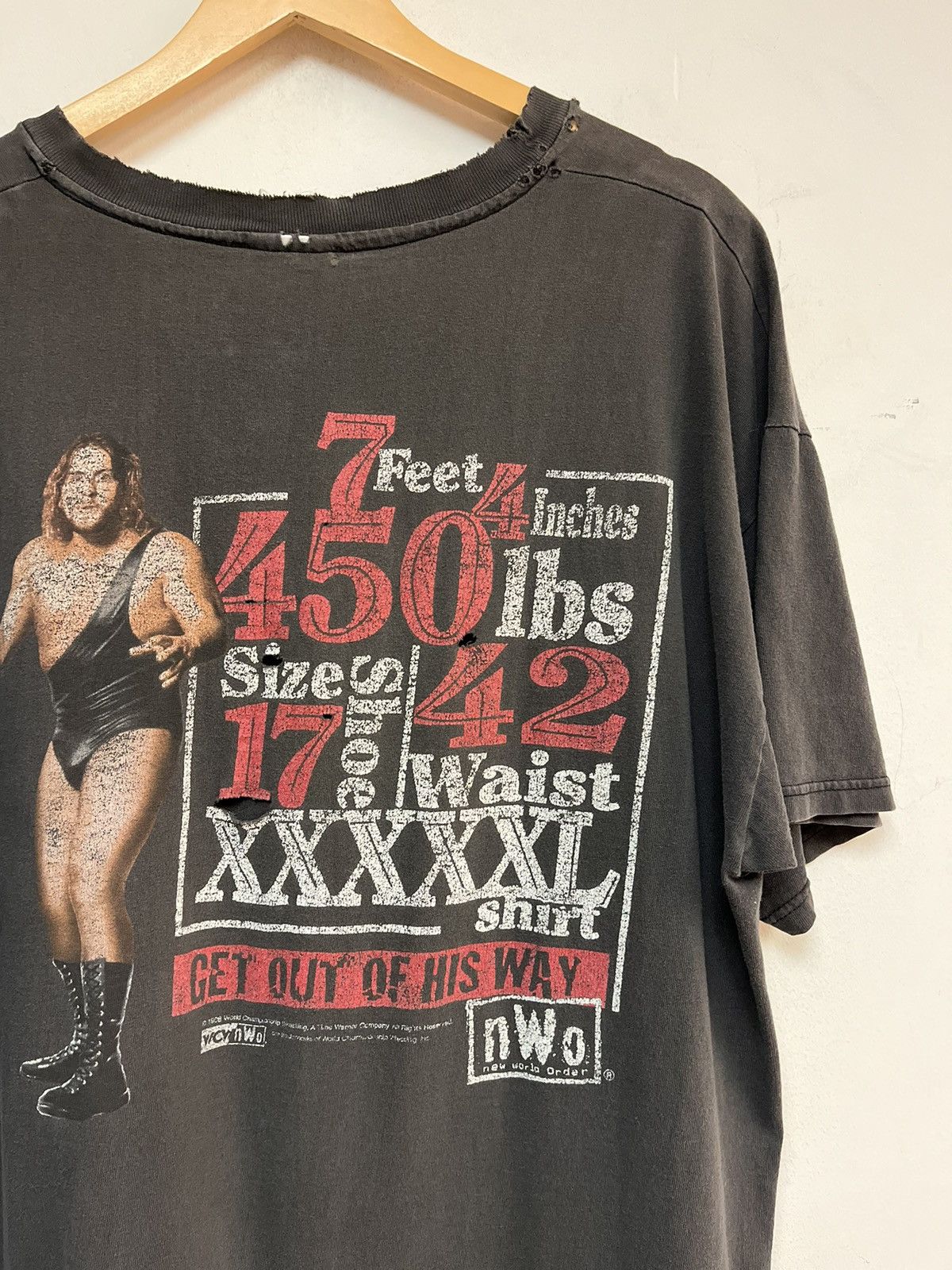 WCW/nWo 1998 WCW Big Show Tee Size US XL / EU 56 / 4 - 6 Thumbnail