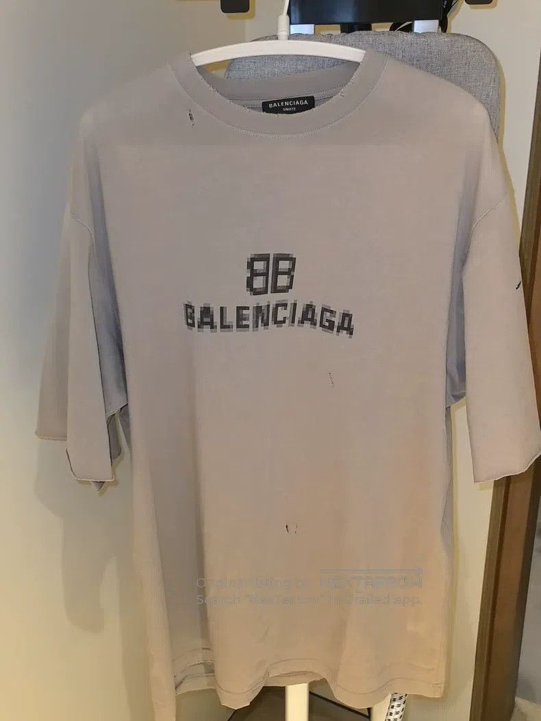 Balenciaga Mosaic logo short-sleeve T-shirt