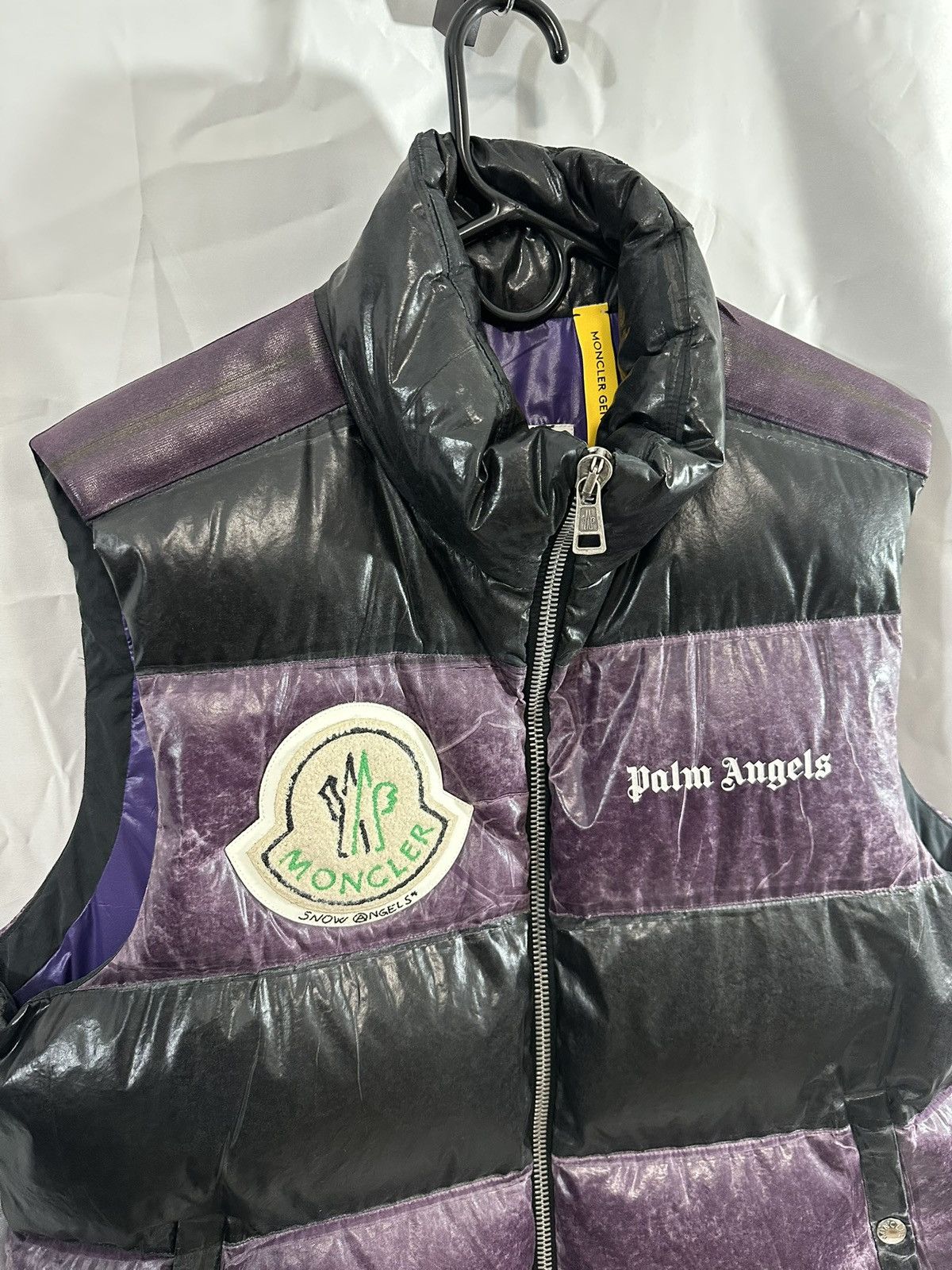 Moncler Genius × Palm Angels Moncler Genius x Palm Angels SNOW ANGELS VEST Size US XL / EU 56 / 4 - 6 Thumbnail