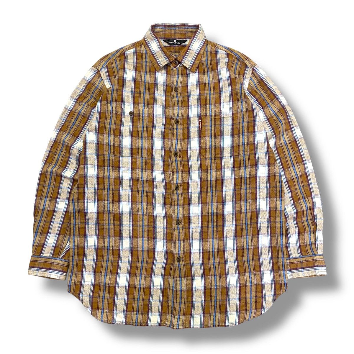 Flannel × Snow Peak × Vintage 💥DELETE TODAY Snow Peak flannel long sleeve shirt Size US L / EU 52-54 / 3 - 1 Thumbnail