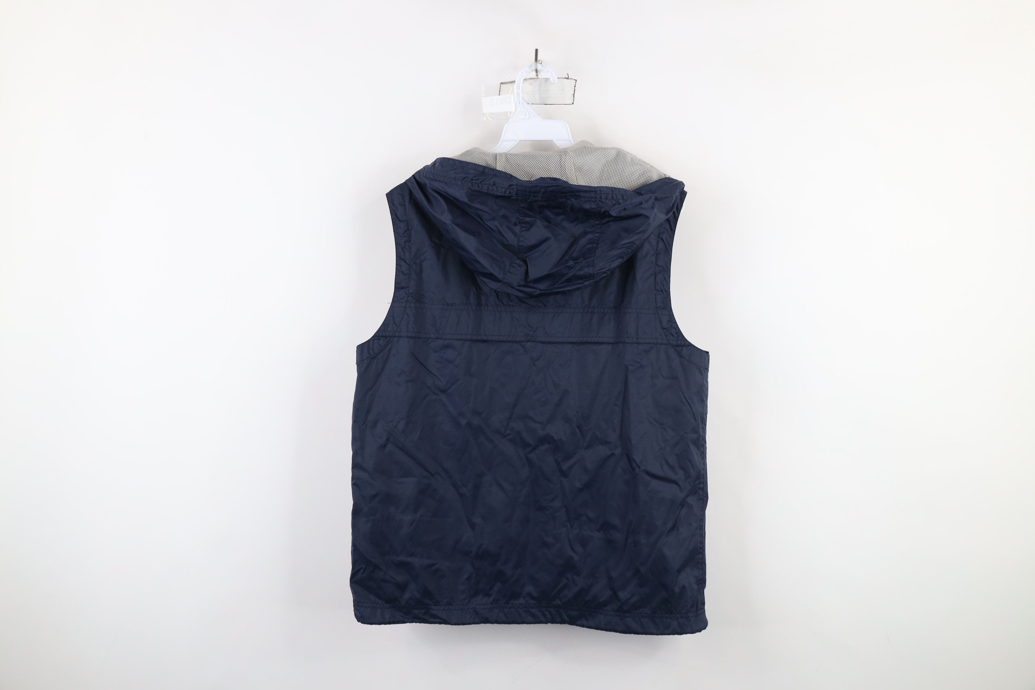 Gap × Vintage Vintage Y2K 2000 Gap Sleeveless Hooded Windbreaker Jacket Size US XS / EU 42 / 0 - 11 Thumbnail
