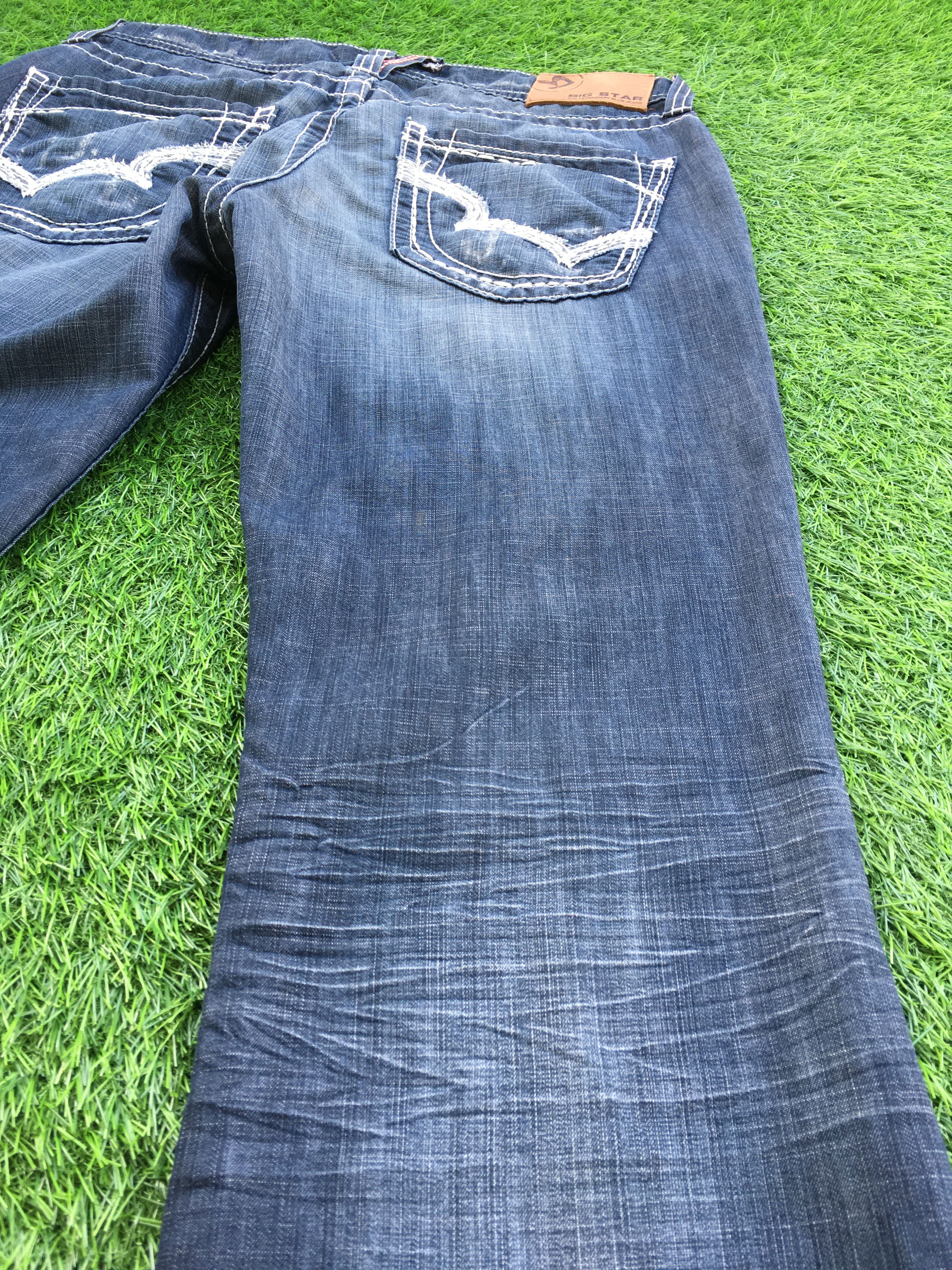 Big Star Big Star Low Rise Bootcut Jeans D-1097 Size US 32 / EU 48 - 8 Thumbnail
