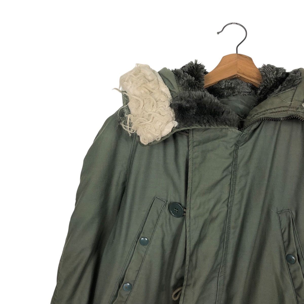 Vintage 📌Vintage Heavy Parka Jacket Military Scovill Zipper Usa Size US M / EU 48-50 / 2 - 8 Thumbnail