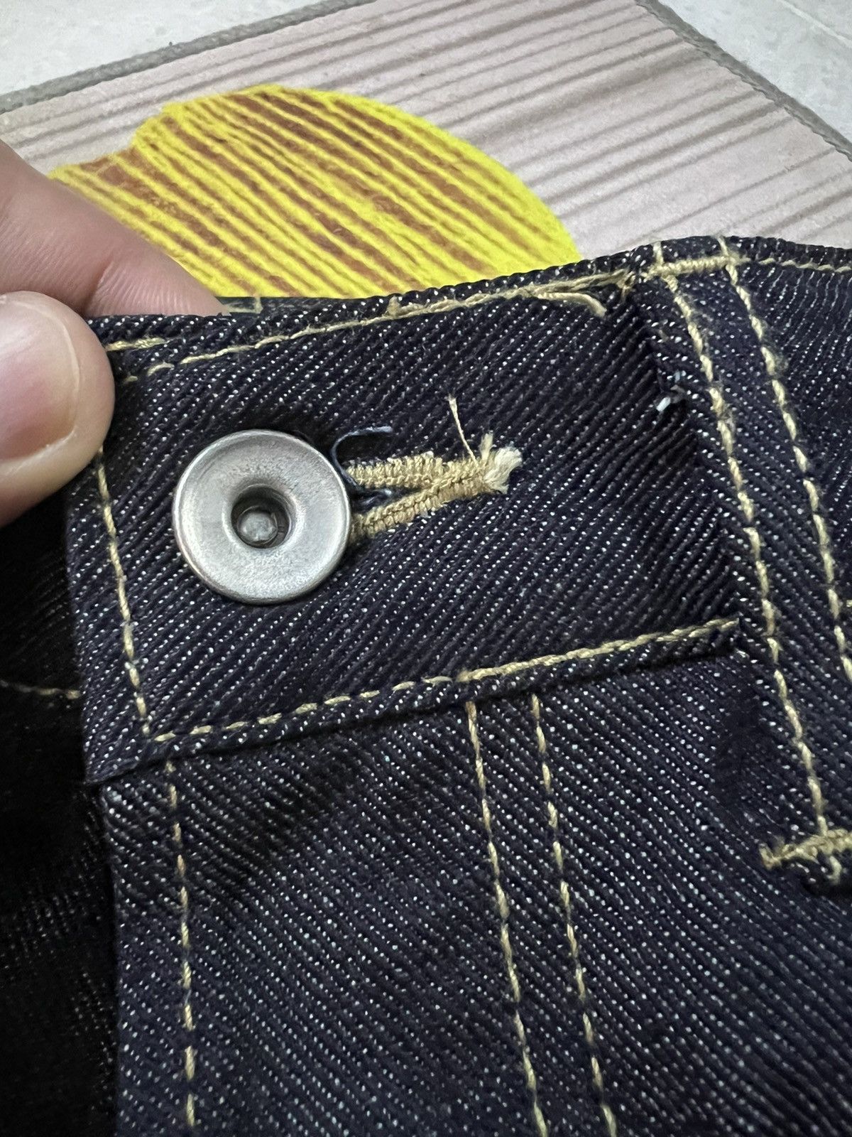 If Six Was Nine × Japanese Brand × Le Grande Bleu (L.G.B.) FROG DENIM FLARE JEANS BY DRAW DESIGN CREATION Size US 32 / EU 48 - 7 Thumbnail