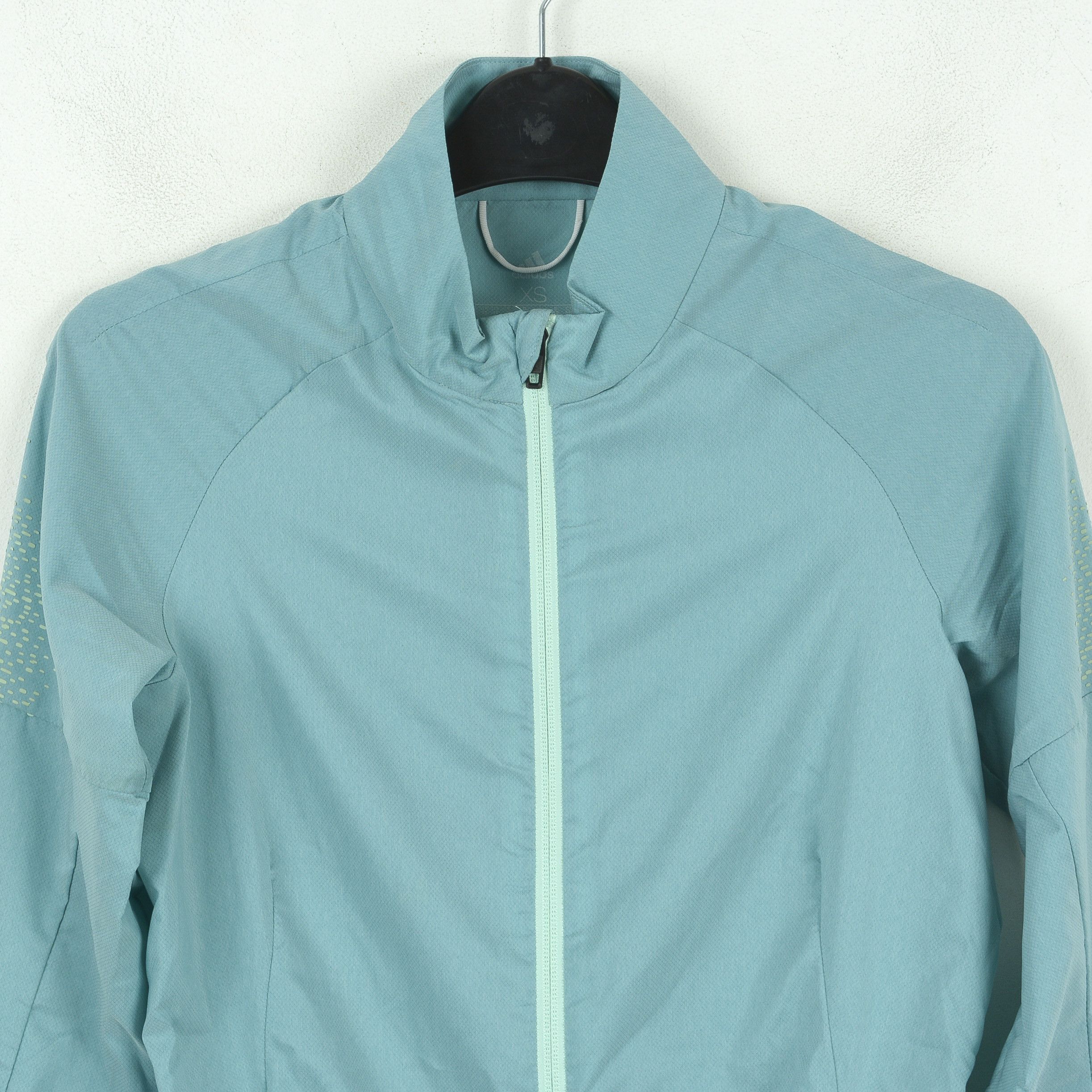 Adidas Energy Running Women XS Tracksuit Jacket Sweatshirt Jumper Size XS / US 0-2 / IT 36-38 - 2 Thumbnail