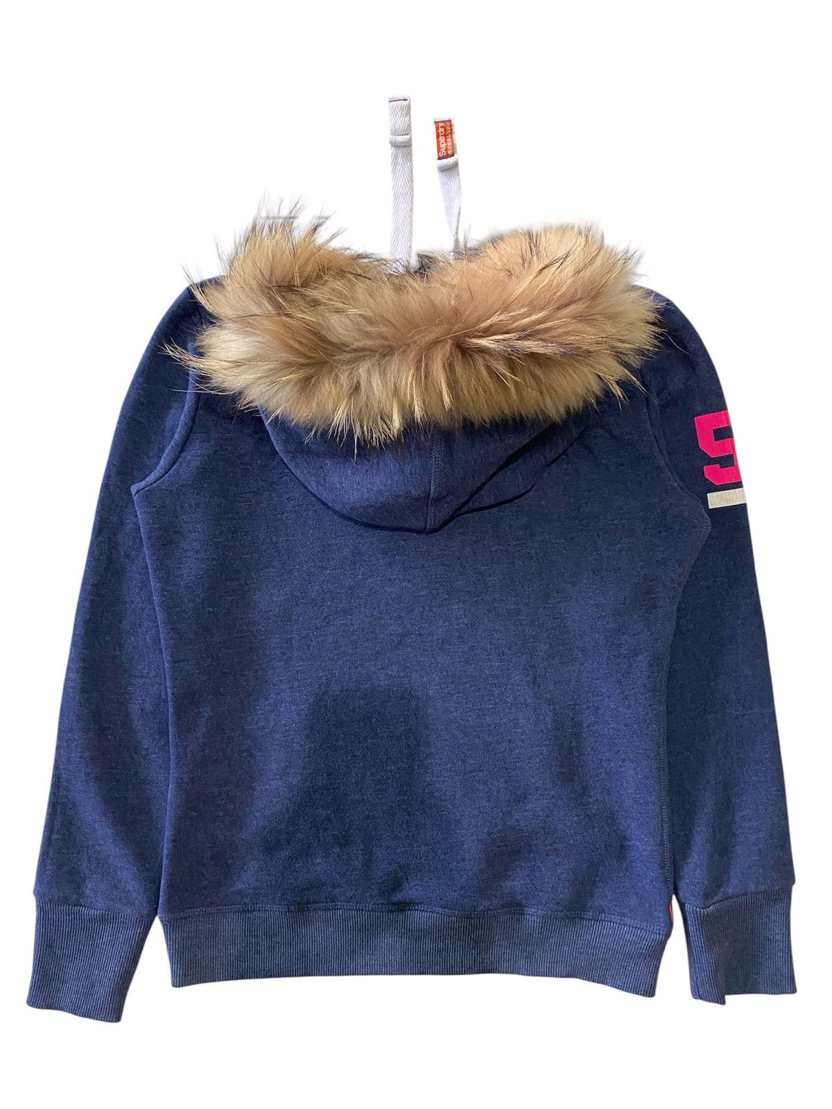 Japanese Brand Fur SuperDry Vintage Pullover Hoodie Big Logo Japan Style Size S / US 4 / IT 40 - 9 Thumbnail