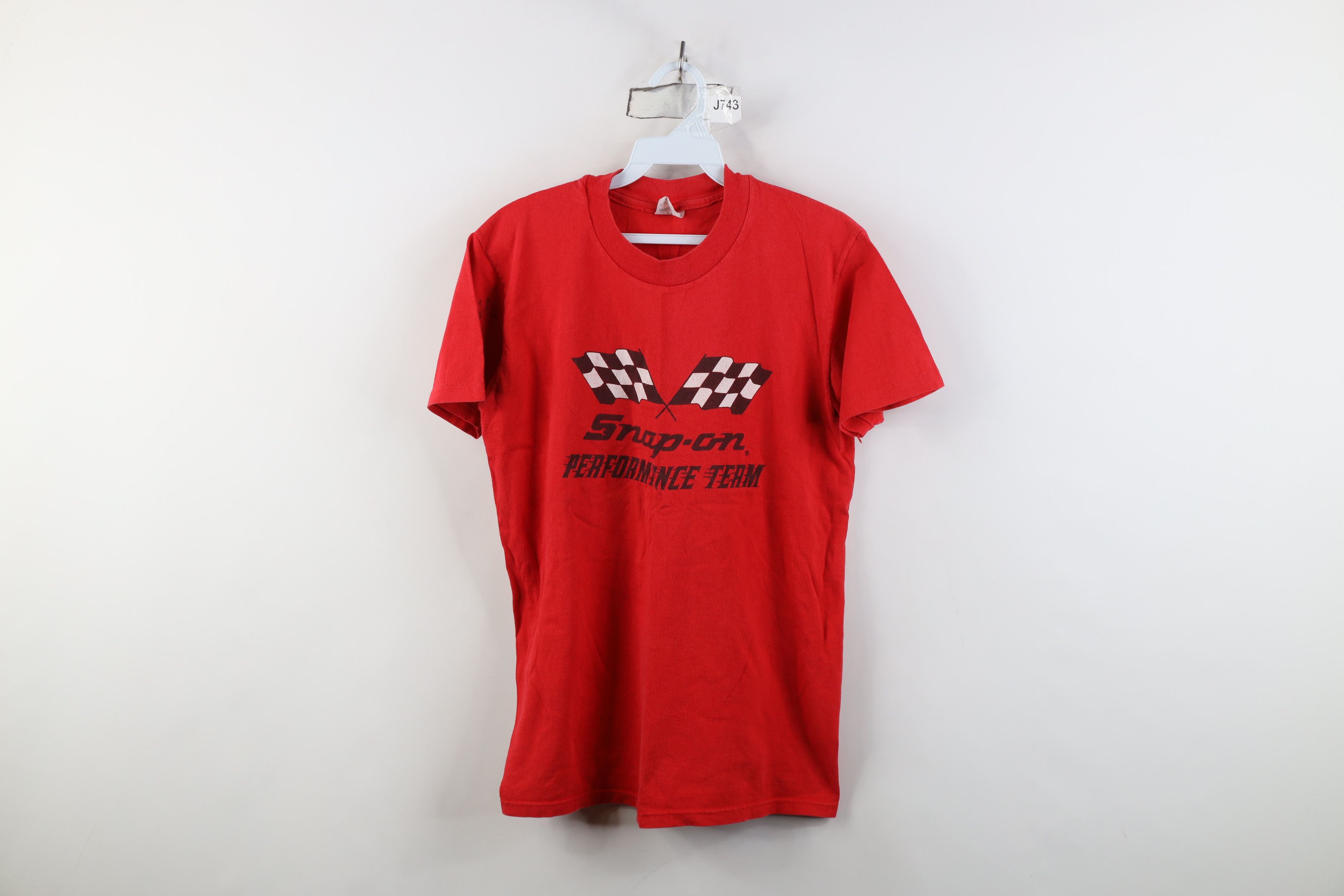 Vintage Vintage 80s Performance Team Racing Short Sleeve T-Shirt USA Size US M / EU 48-50 / 2 - 1 Thumbnail