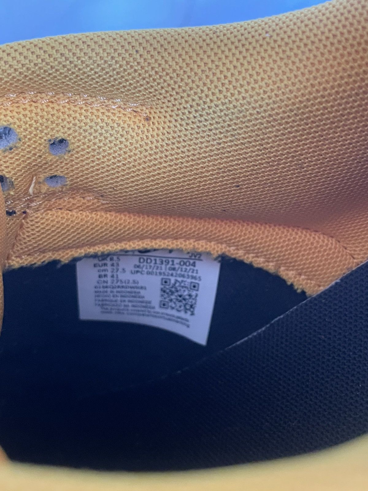 Nike Nike Dunk Low Championship Goldenrod Size US 9.5 / EU 42-43 - 5 Thumbnail