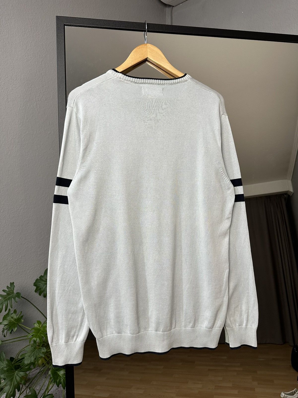 Giorgio Armani Vintage Armani Jeans AJ Big Logo Archival Sweater Cotton Y2K Size US L / EU 52-54 / 3 - 4 Thumbnail