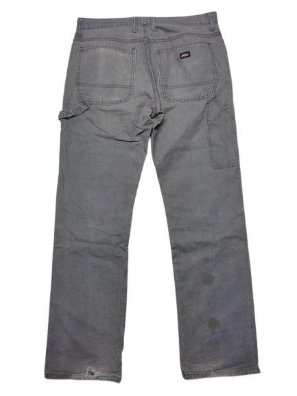 Dickies VINTAGE DICKIES CARPENTER GRAY FADED STYLE Size US 37 - 3 Thumbnail