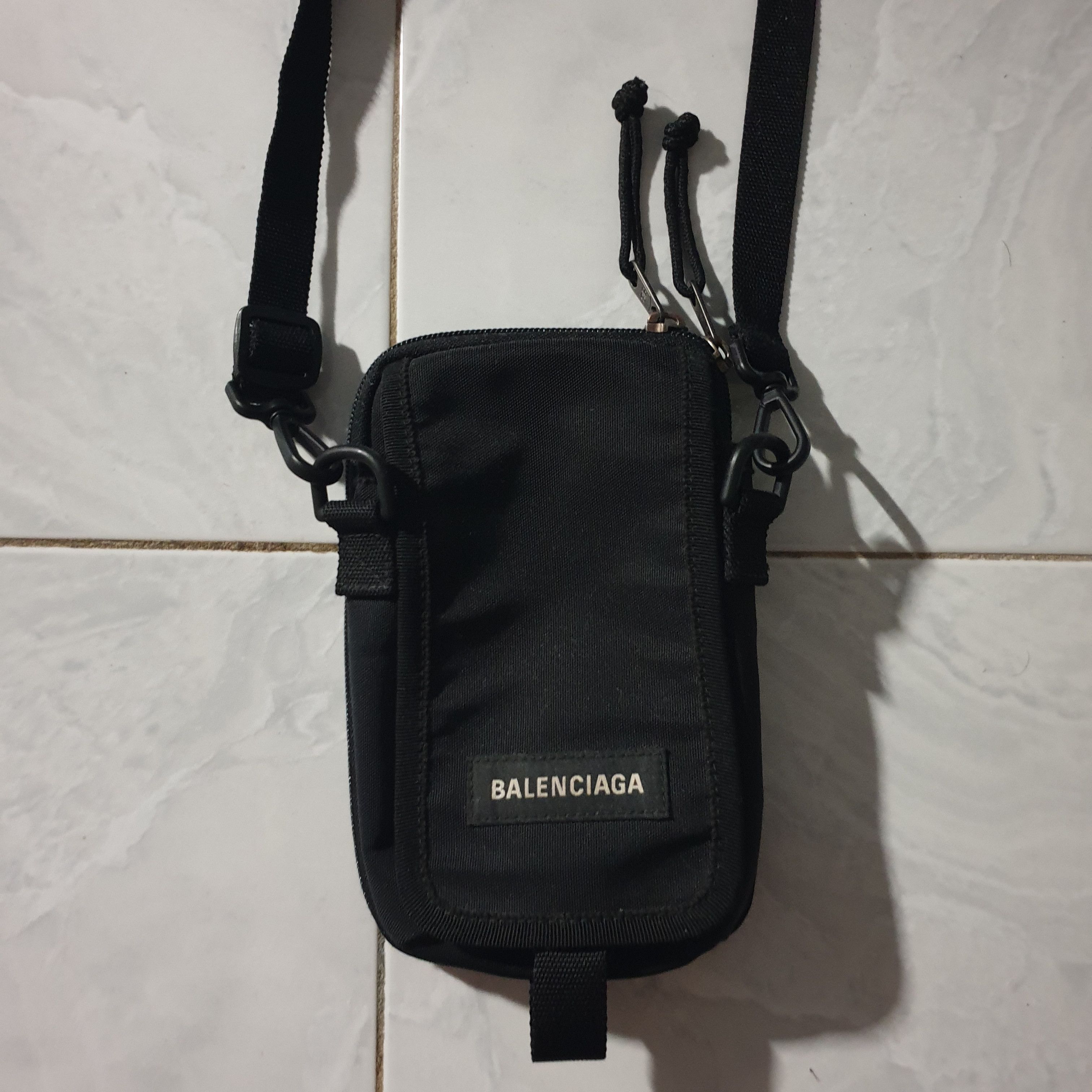 Balenciaga Explorer Crossbody Bag 593329 in Black, Men's