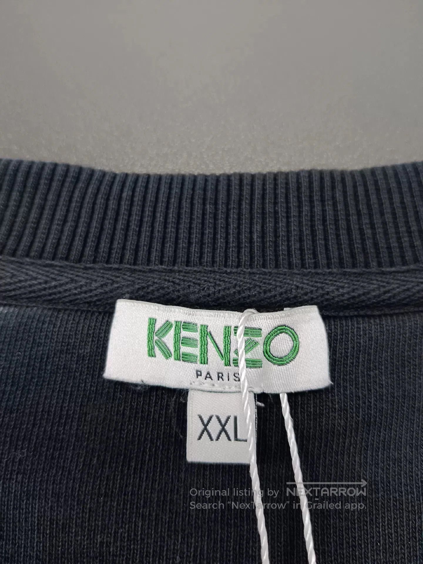 Kenzo black kenzo tiger embroidered sweatshirt XXL. Size US XXL / EU 58 / 5 - 3 Thumbnail