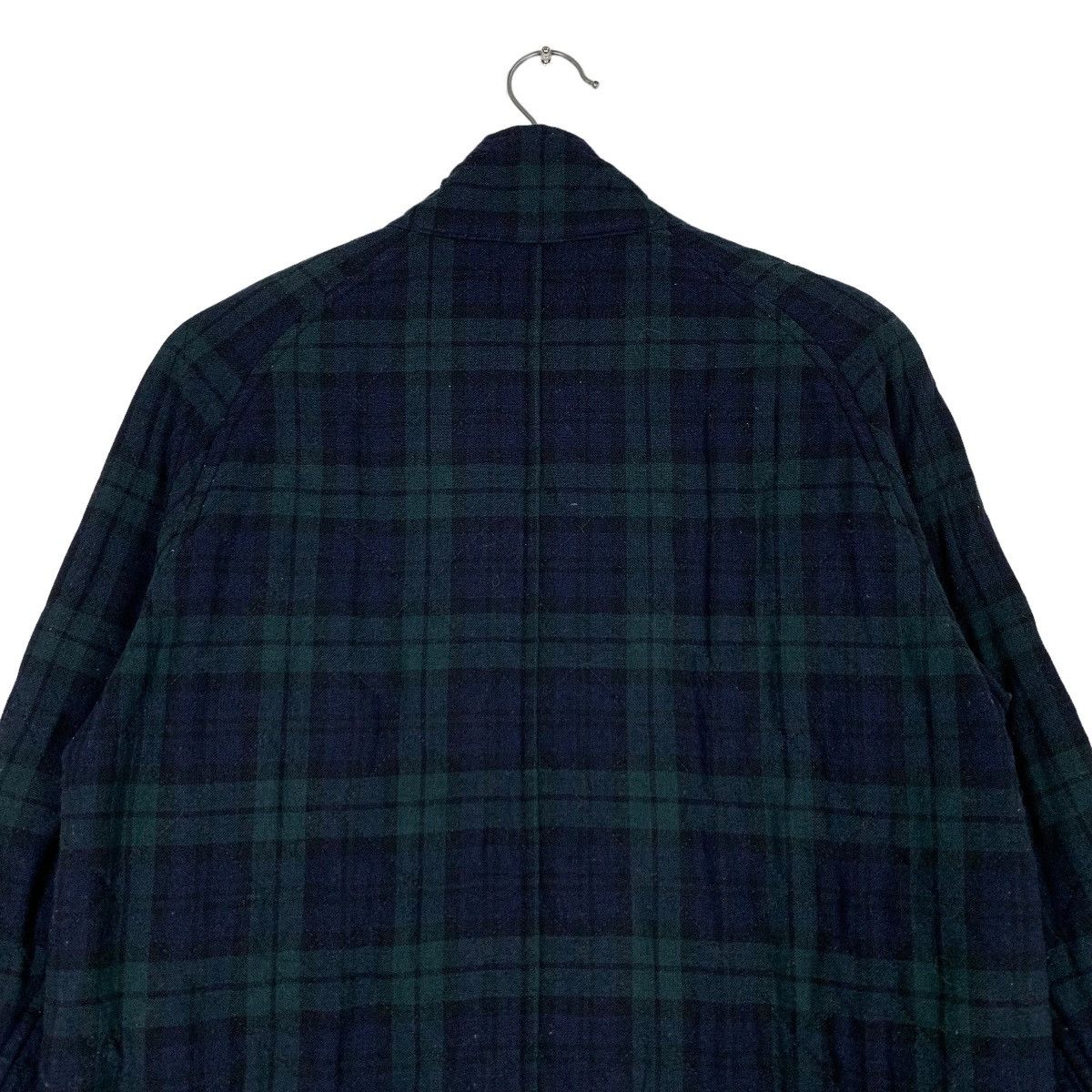 Fred Perry FRED PERRY Tartan Quilted Lined Wool Jacket #0475-C22 Size US M / EU 48-50 / 2 - 8 Thumbnail