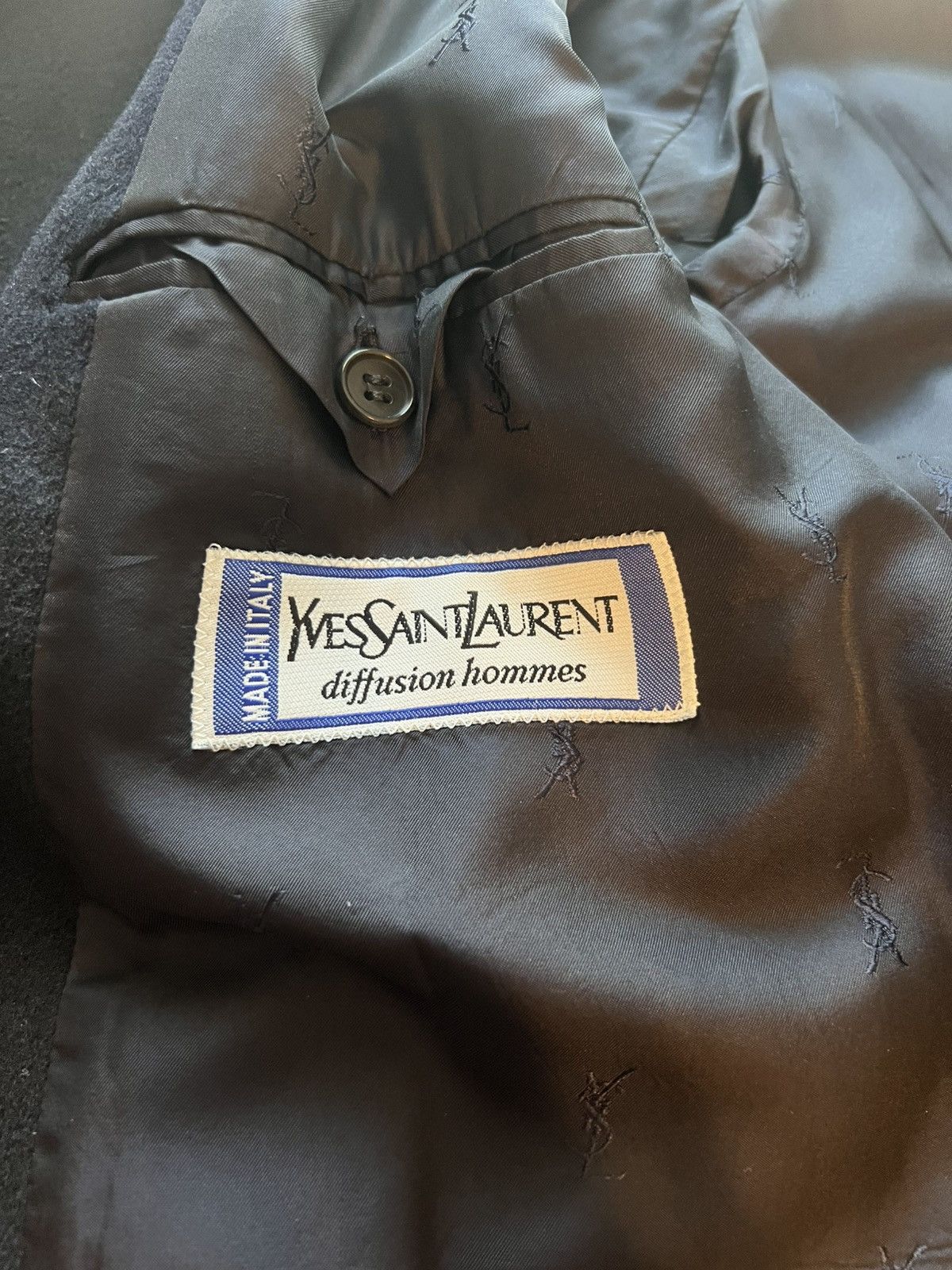 Yves Saint Laurent Yves Saint Laurent - 100% Cashmere Loro Piana - Made in Ita Size US L / EU 52-54 / 3 - 4 Thumbnail