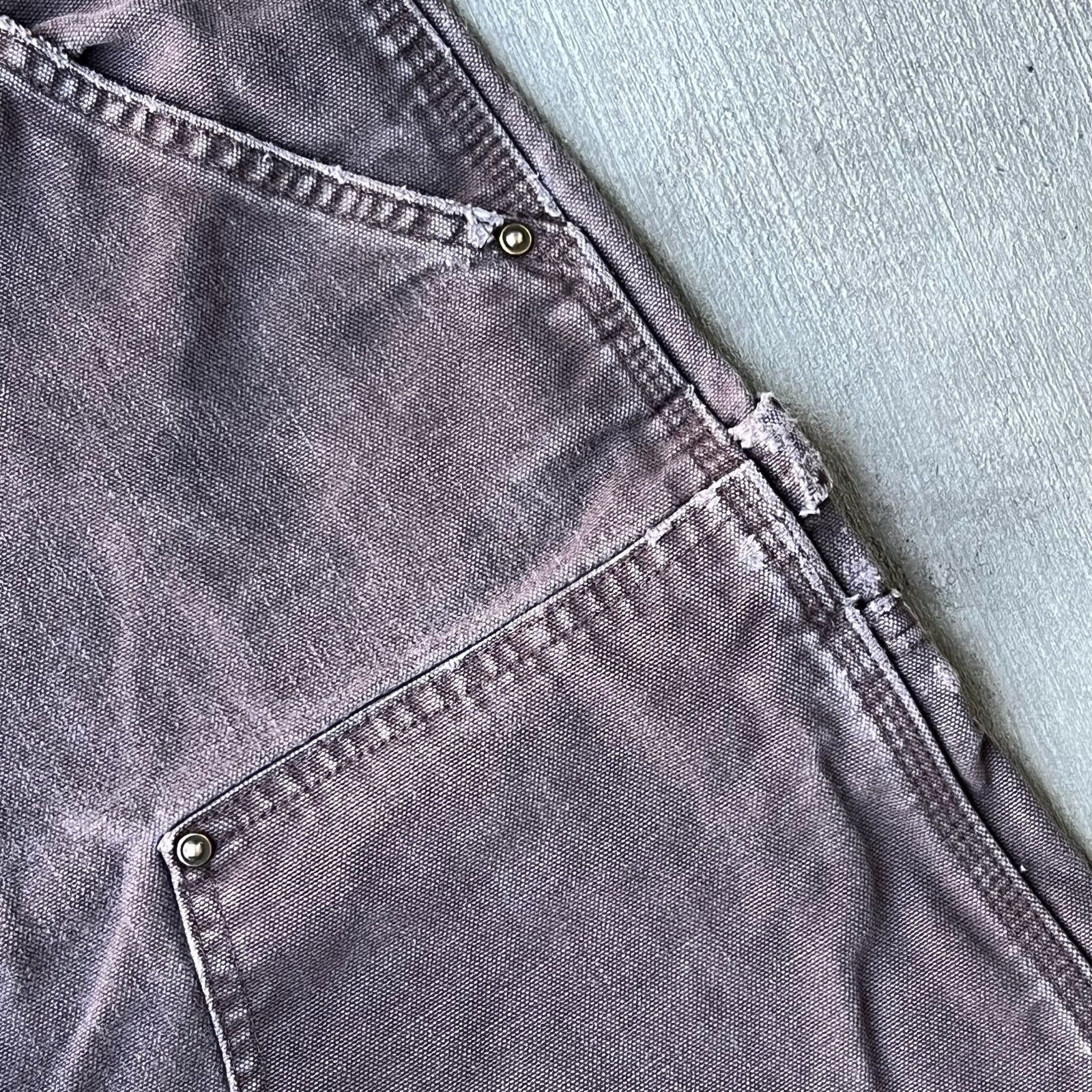 Carhartt × Vintage Carhartt brown double knee work wear carpenter pants Size US 32 / EU 48 - 4 Thumbnail
