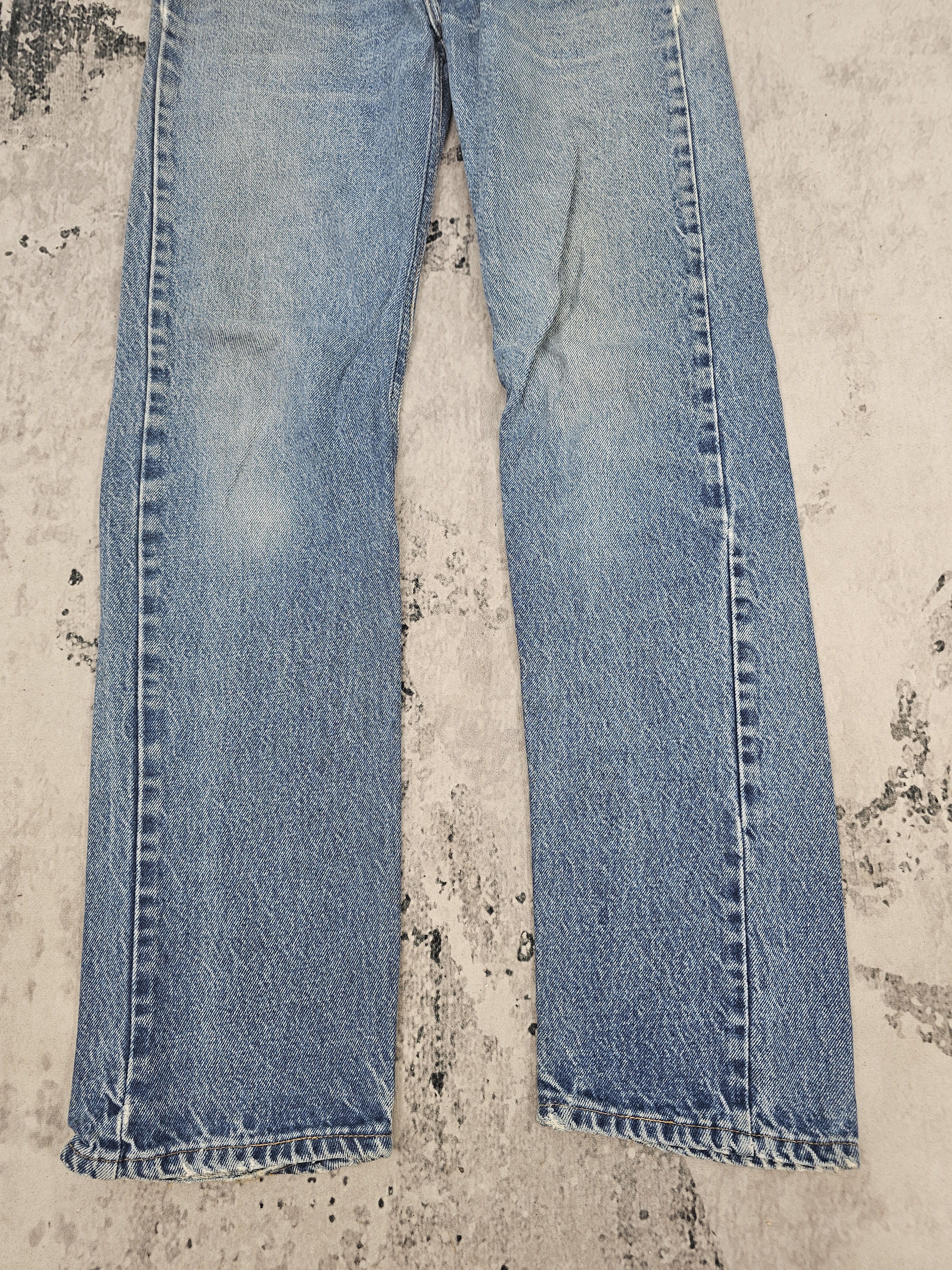 Levi's Vintage Clothing Vtg 80's LEVIS 205 05 Medium Wash Size 33X31.5 Jeans L0432 Size US 33 - 3 Thumbnail