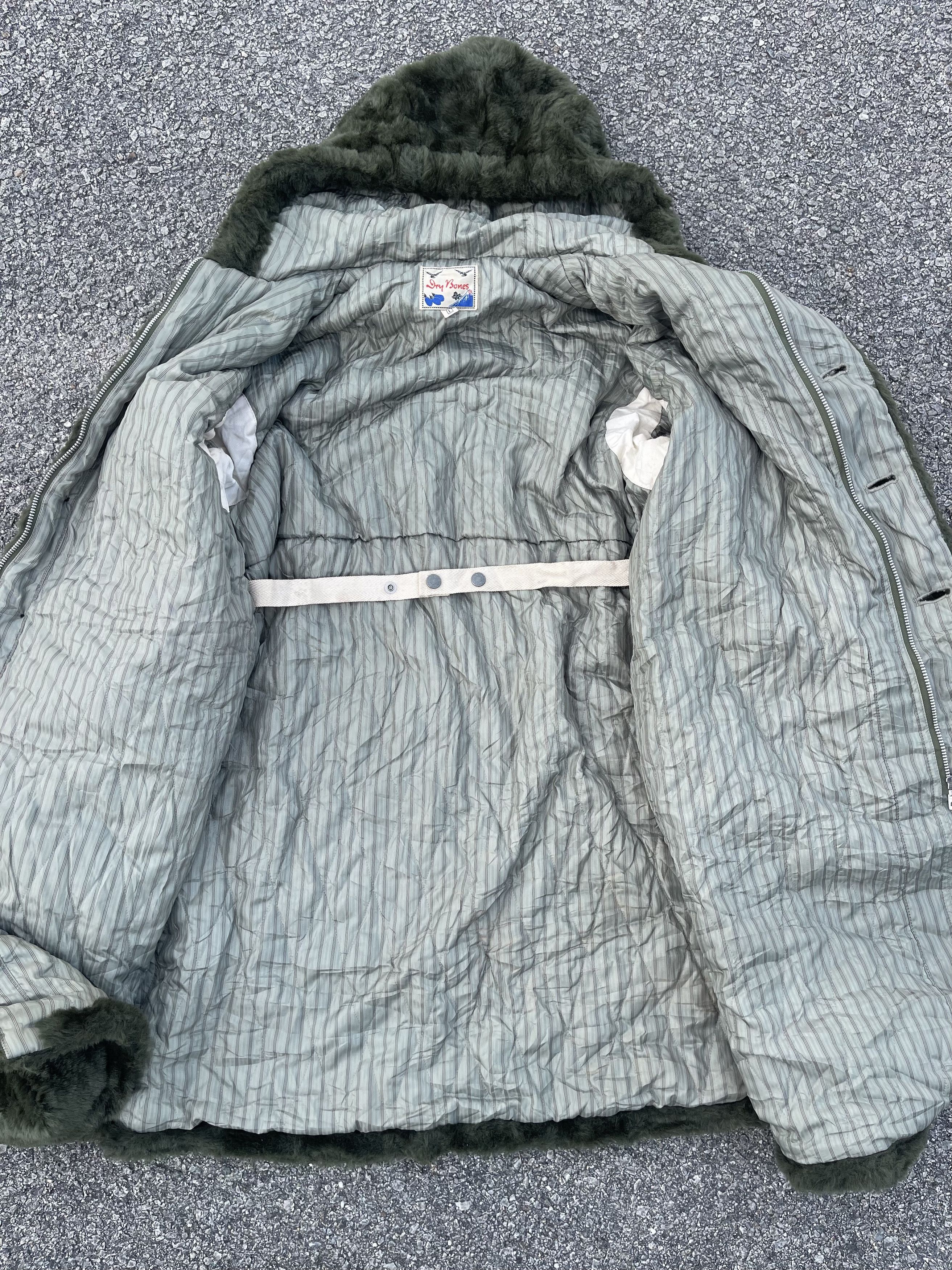 Dry Bones × If Six Was Nine × Sun Surf Vtg Dry Bones Heavy Fur Parka Green Jacket size L Size US L / EU 52-54 / 3 - 12 Thumbnail