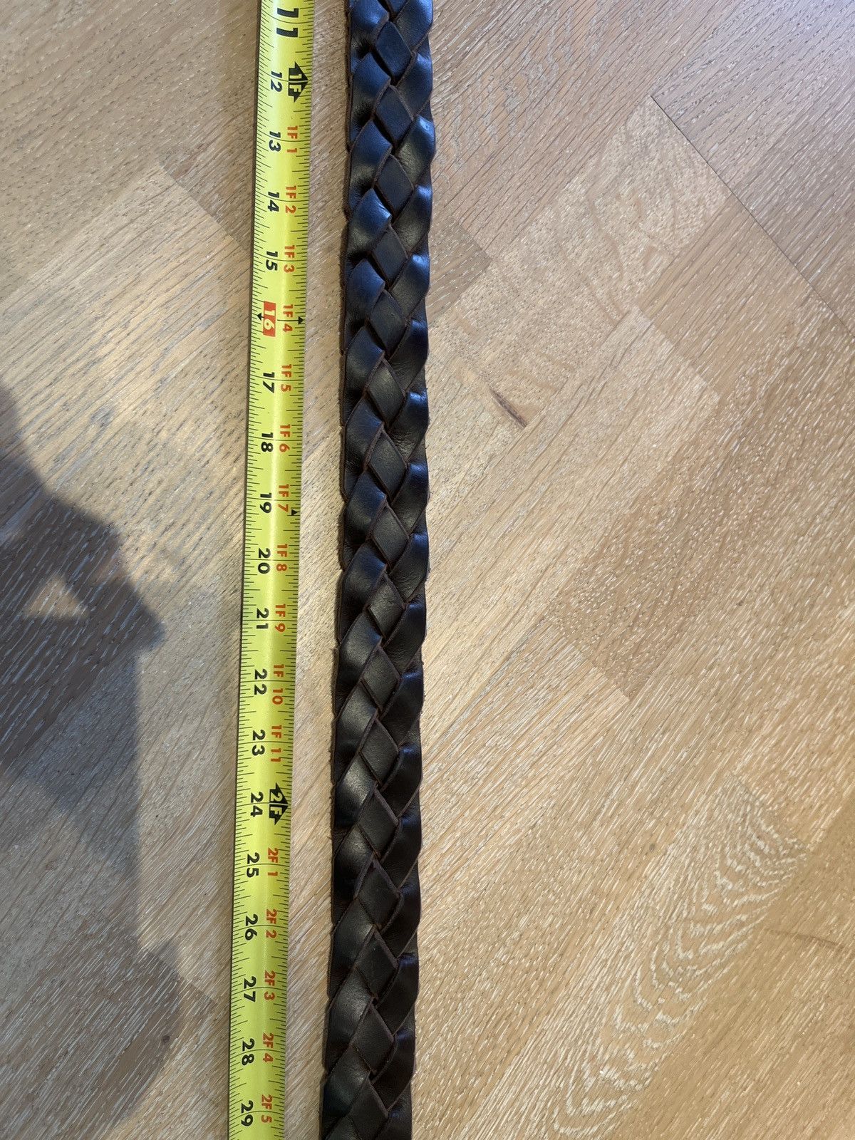 Eddie Bauer Leather Eddie Bauer braided belt Size 36 - 3 Thumbnail