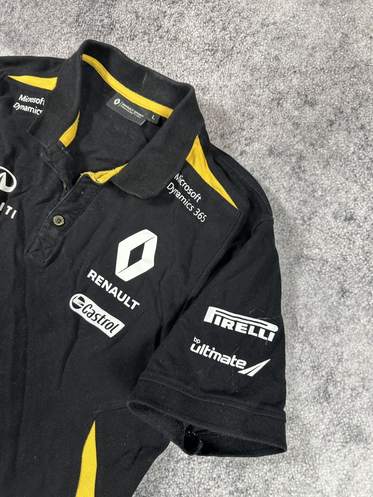 Vintage Le Coq Sportif Renault F1 Team T-shirt Streetwear Racing L Size US L / EU 52-54 / 3 - 5 Thumbnail
