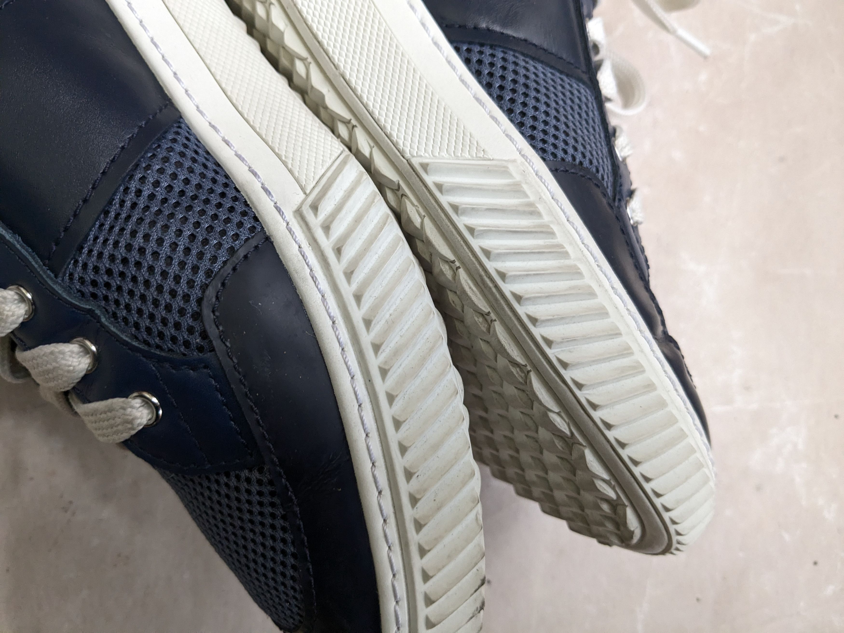 Prada Prada Sneakers Navy Blue 10.5 Size US 10.5 / EU 43-44 - 9 Thumbnail