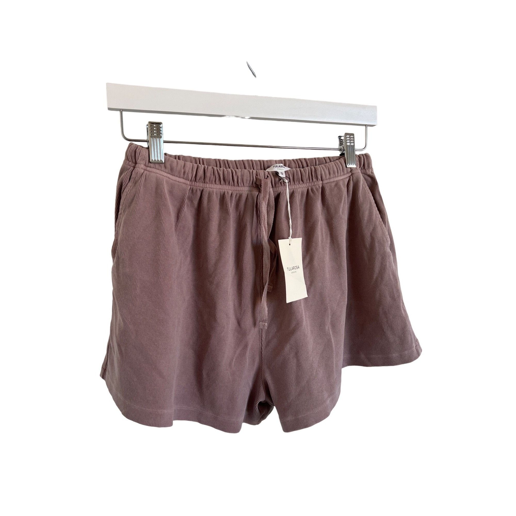 REVOLVE Tularosa Taupe Mauve Ribbed Shorts Size 27" / US 4 / IT 40 - 5 Thumbnail