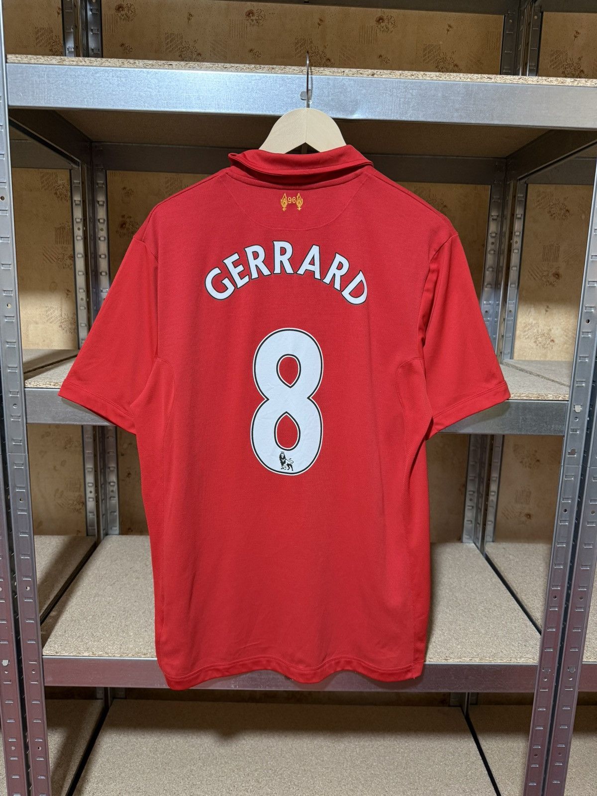 Vintage × Warrior Warrior Liverpool Gerrard #8 2012 2013 Home Soccer Jersey Size US L / EU 52-54 / 3 - 2 Thumbnail