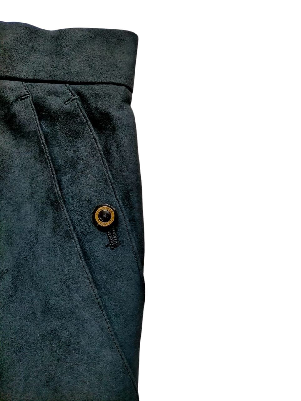Christian Dior Monsieur Christian Dior Sport Moleskin Black Pants Size US 29 - 8 Thumbnail