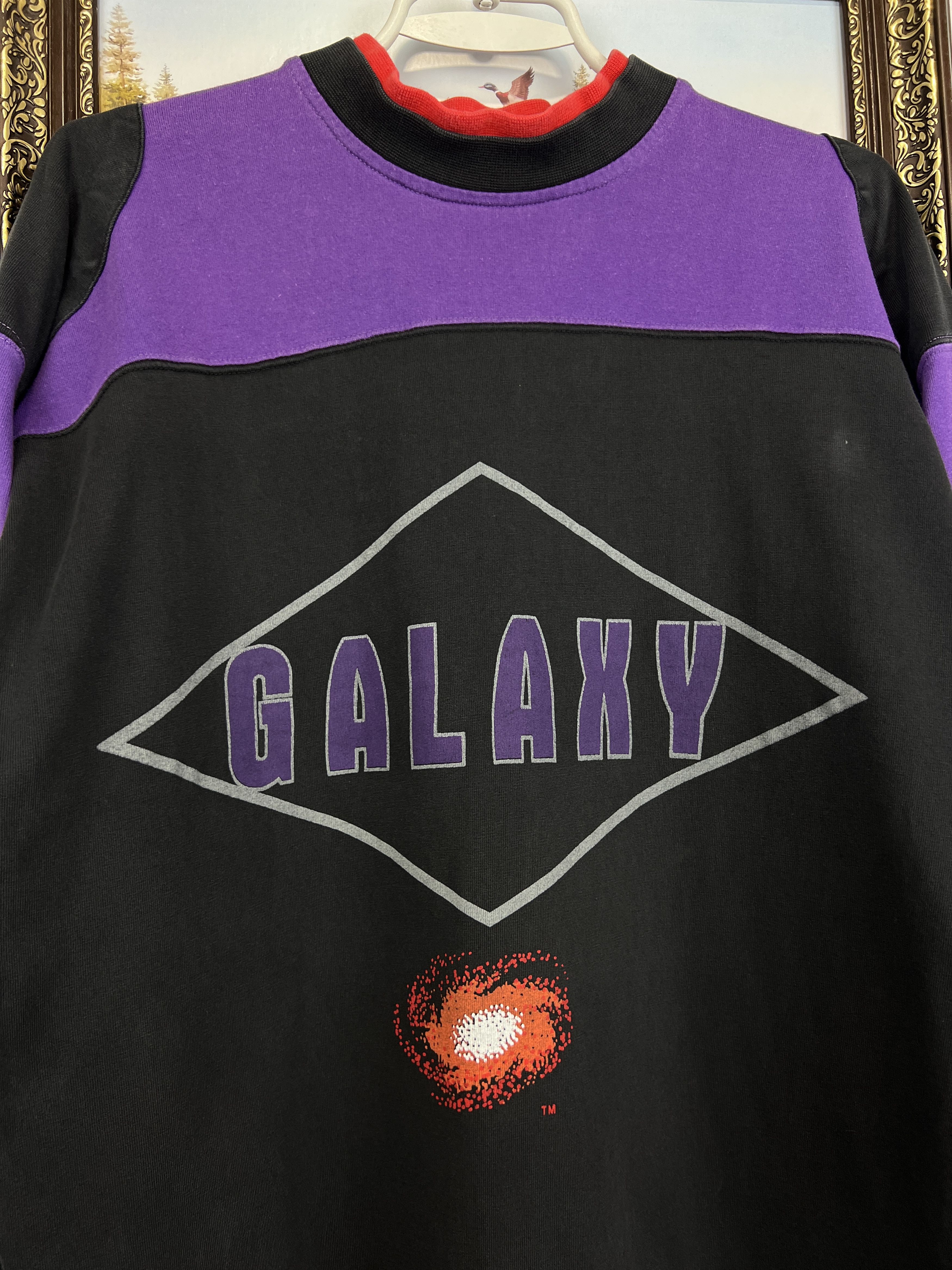 Vintage Frankfurt Galaxy World League Football NFL Sweatshirt Track Size US L / EU 52-54 / 3 - 3 Thumbnail