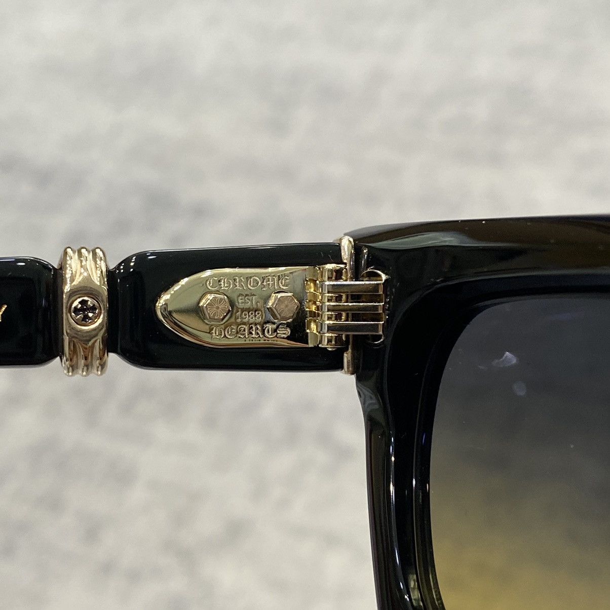 Chrome Hearts CHROME HEARTS CLITERALLY BLACK-18KGP Size ONE SIZE - 6 Thumbnail