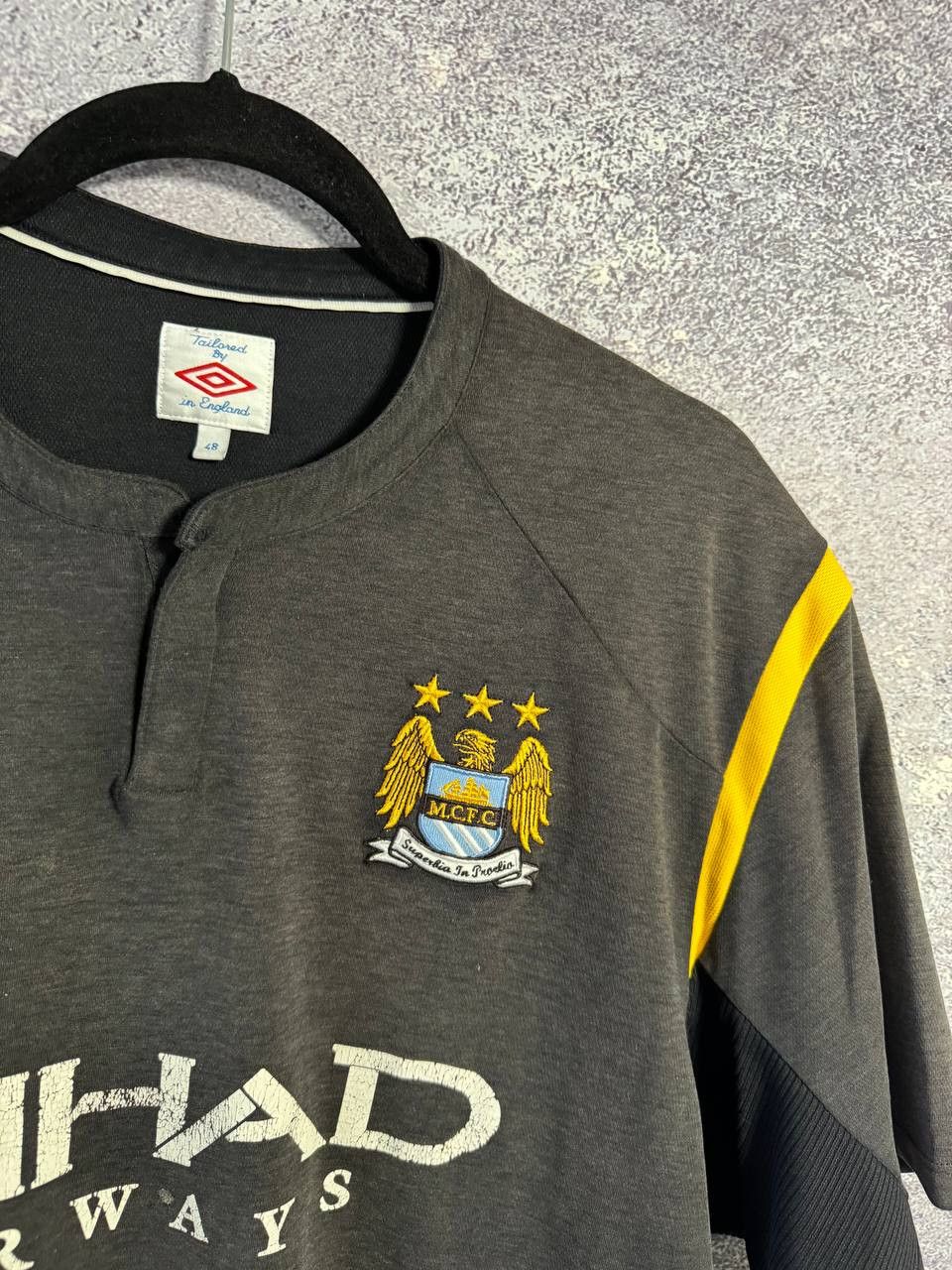 Umbro × Vintage Vintage Manchester City 2009/10 Umbro Soccer Jersey Size US XXL / EU 58 / 5 - 11 Thumbnail