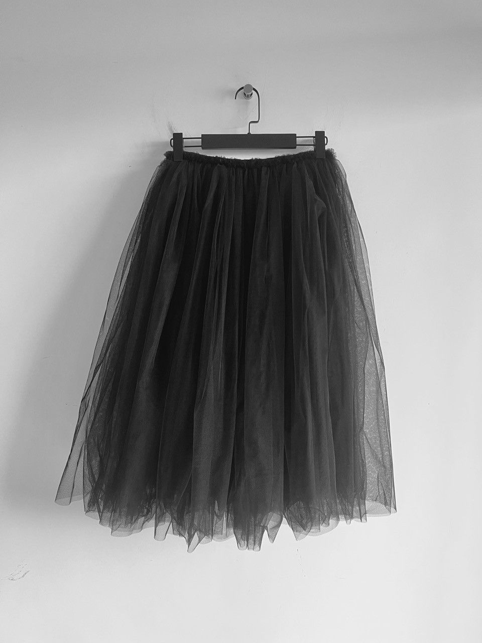 Comme des Garcons COMME des GARCONS Nylon Layered Tulle Mide Skirt sheer mesh Size 27" / US 4 / IT 40 - 1 Thumbnail