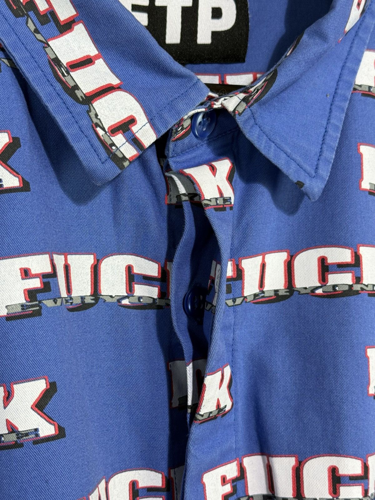 Fuck The Population FTP Fuck The Population F.E. FW17 Fuck Everyone Shirt Size L Size US L / EU 52-54 / 3 - 5 Thumbnail