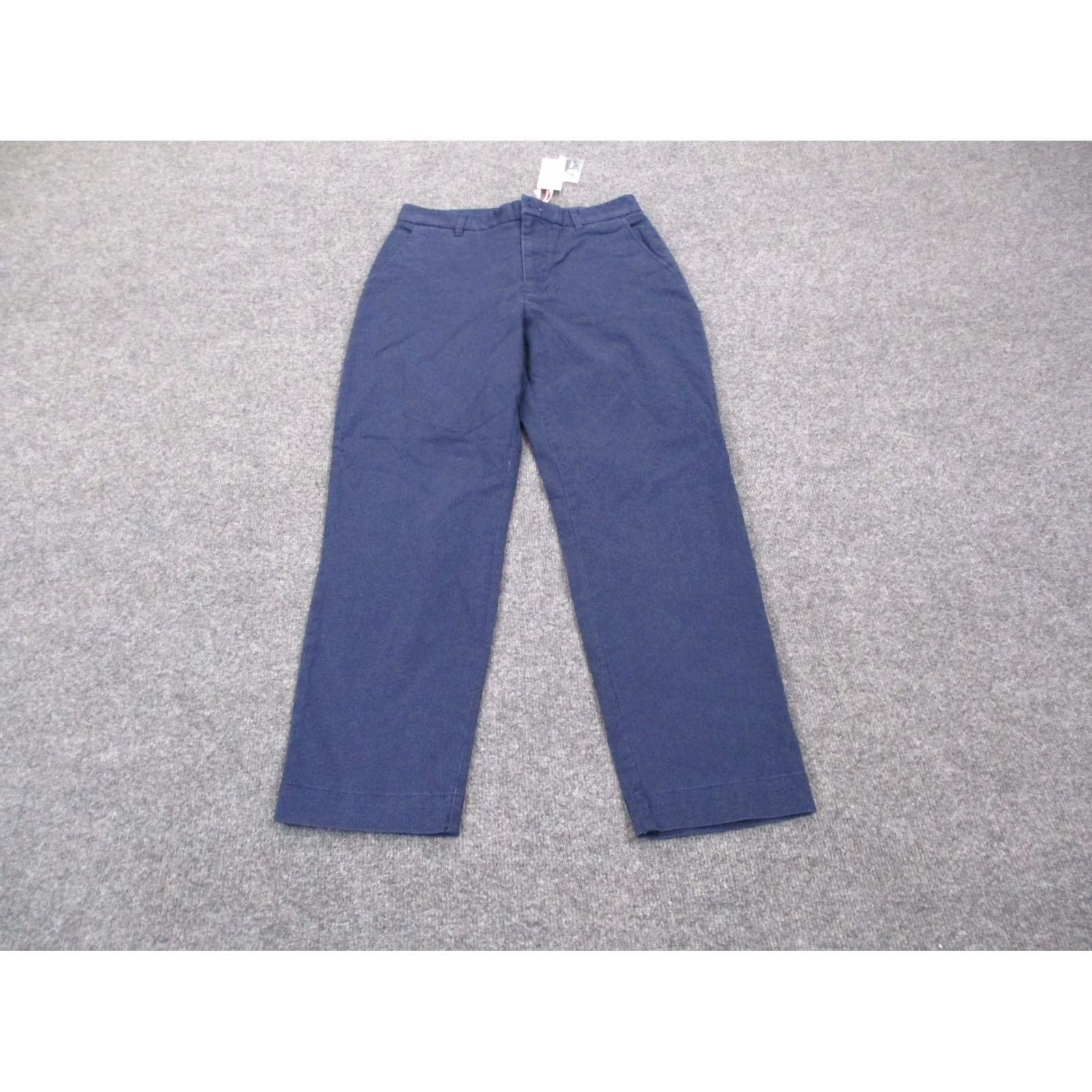 Vineyard Vines VINEYARD VINES Pants Women 6 Blue Chino Performance Mid Rise Straight NEW Size 28" / US 6 / IT 42 - 2 Thumbnail