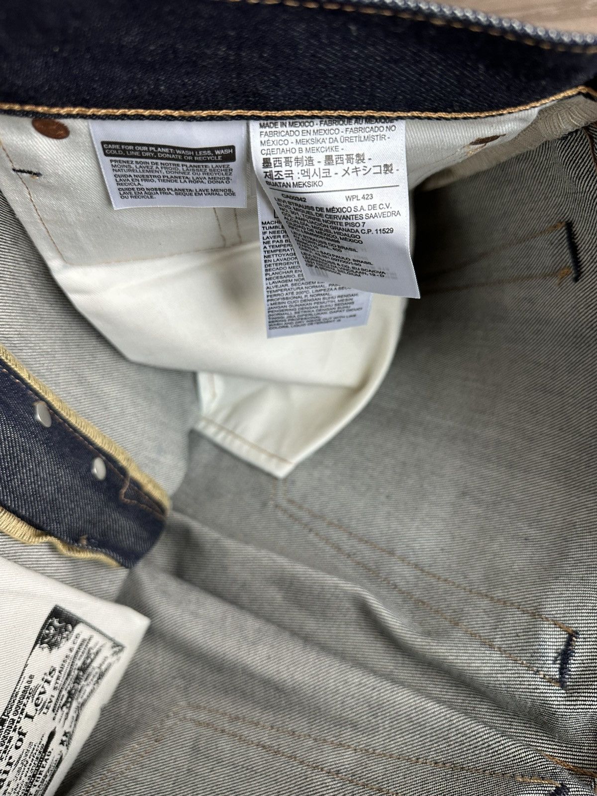 DENIM TEARS DENIM TEARS Levi Jeans Size US 32 / EU 48 - 4 Thumbnail