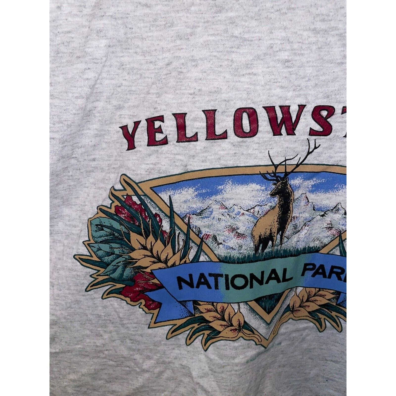 Signal Sport Vintage Yellowstone Shirt Mount Rushmore Gray Shirt Large Size US L / EU 52-54 / 3 - 5 Thumbnail
