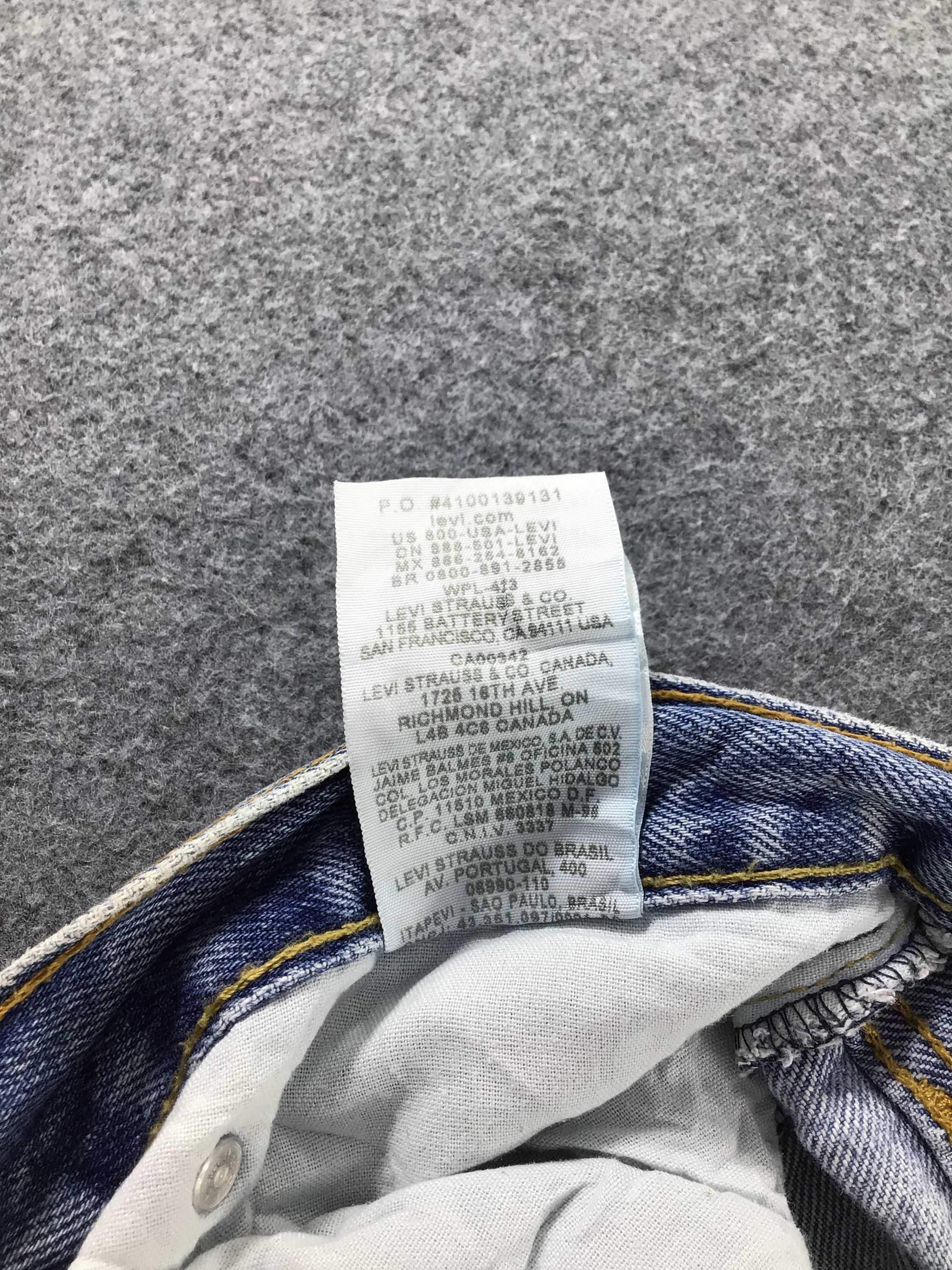 Levi's W46 Vintage Levis 505 Jeans-J759 Size US 44 / EU 60 - 12 Thumbnail