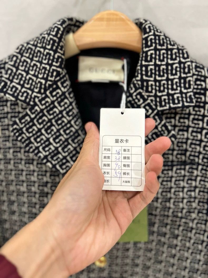 Gucci Gucci Size 38 Full G letter logo wool jacket 2503-Nextarrow Size US S / EU 44-46 / 1 - 3 Thumbnail