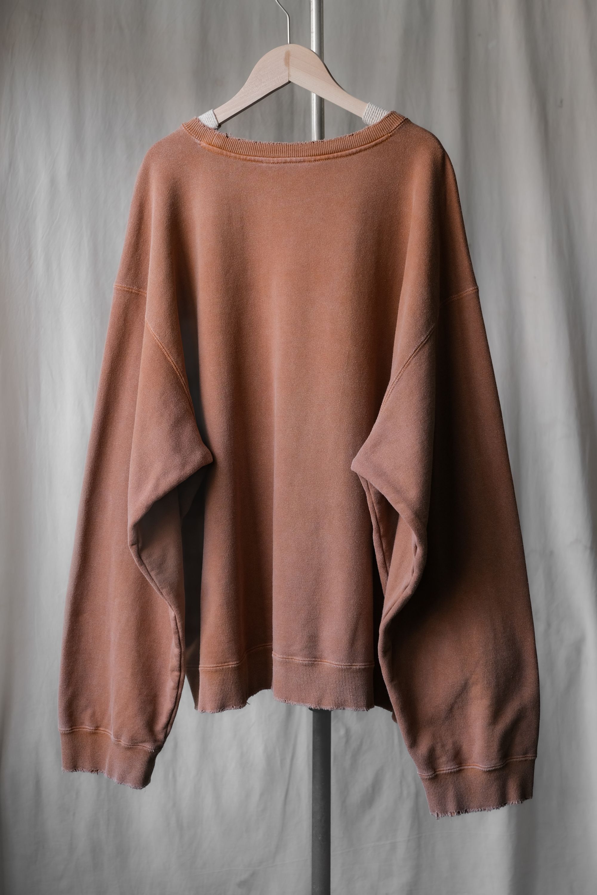Other ANCELLM EMBROIDERY UNEVEN OVER SWEAT SHIRT (TERRACOTTA) Size US M / EU 48-50 / 2 - 7 Thumbnail
