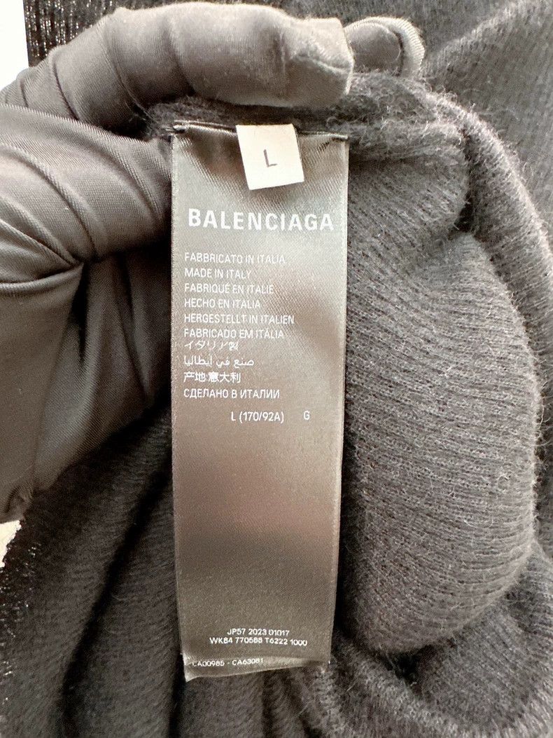 balenciaga black dress label m1957 Haute Couture Balenciaga Strapless Black Riechers Marescot Lace main image 0